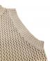 中古・古着 HYKE (ハイク) CROCHETED CROPPED SWEATER クロシェッド クロップド セーター 231-11312 ベージュ サイズ:1：13000円