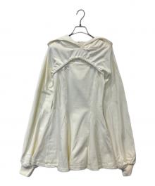 darich（ダーリッチ）の古着「ショートフーディスウェットミニワンピース　112514027」｜イエロー