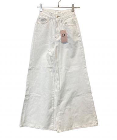 中古・古着通販】darich (ダーリッチ) パッチスラブワイドデニムパンツ