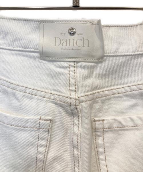 darich（ダーリッチ）darich (ダーリッチ) パッチスラブワイドデニムパンツ　112422004 ホワイト サイズ:S 未使用品の古着・服飾アイテム