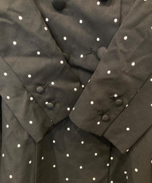 darich（ダーリッチ）darich (ダーリッチ) バックコンシャスジャケットミニワンピース 112433005 ブラック サイズ:Free-L 未使用品の古着・服飾アイテム