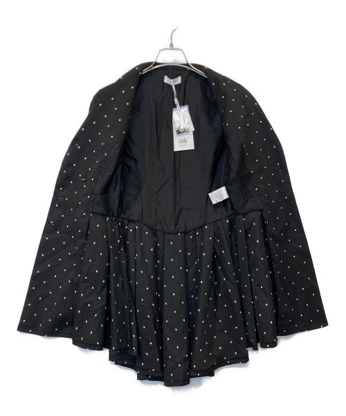darich（ダーリッチ）darich (ダーリッチ) バックコンシャスジャケットミニワンピース 112433005 ブラック サイズ:Free-L 未使用品の古着・服飾アイテム