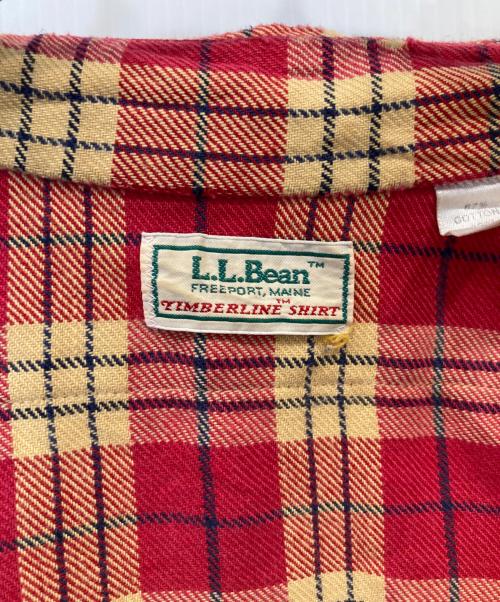 L.L.Bean（エルエルビーン）L.L.Bean (エルエルビーン) チェックシャツ レッド サイズ:Ｌの古着・服飾アイテム
