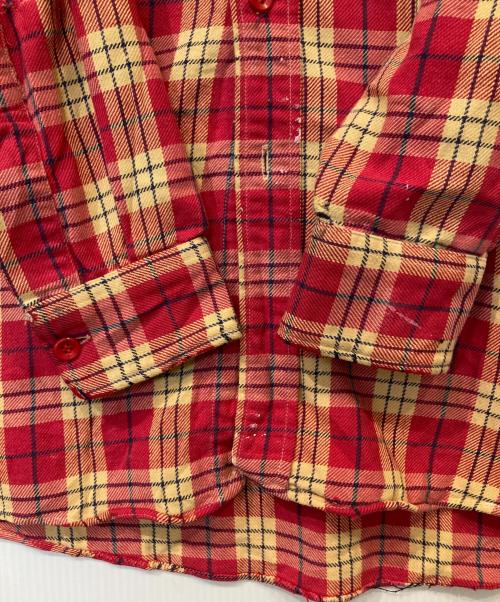 L.L.Bean（エルエルビーン）L.L.Bean (エルエルビーン) チェックシャツ レッド サイズ:Ｌの古着・服飾アイテム