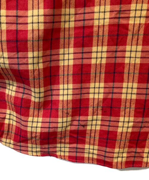 L.L.Bean（エルエルビーン）L.L.Bean (エルエルビーン) チェックシャツ レッド サイズ:Ｌの古着・服飾アイテム