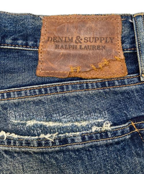 Denim & Supply Ralph Lauren（デニム＆サプライ ラルフローレン）DENIM & SUPPLY RALPH LAUREN (デニム＆サプライ ラルフローレン) ダメージデニムパンツ　788506031001 インディゴ サイズ:31/32の古着・服飾アイテム