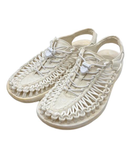 KEEN（キーン）KEEN (キーン) UNEEK ユニーク 1014098 アイボリー サイズ:27cmの古着・服飾アイテム