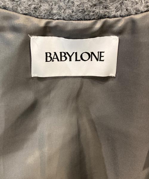 BABYLONE（バビロン）BABYLONE (バビロン) ウェイビーニードルブルゾン　2550010422 グレー サイズ:FREEの古着・服飾アイテム