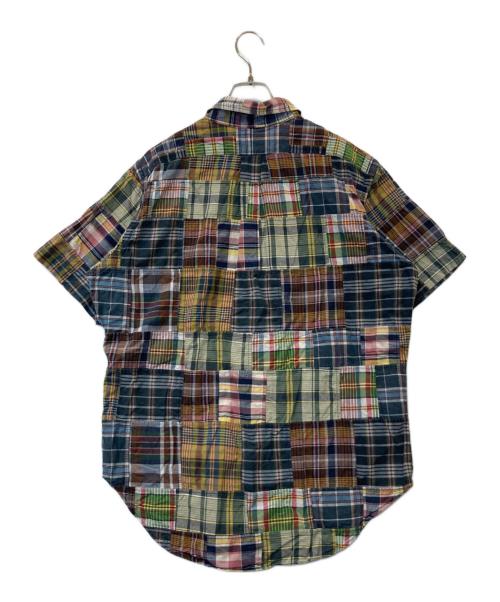 RALPH LAUREN（ラルフローレン）RALPH LAUREN (ラルフローレン) パッチワークシャツ マルチカラー サイズ:XLの古着・服飾アイテム