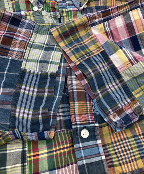 RALPH LAUREN（ラルフローレン）RALPH LAUREN (ラルフローレン) パッチワークシャツ マルチカラー サイズ:XLの古着・服飾アイテム