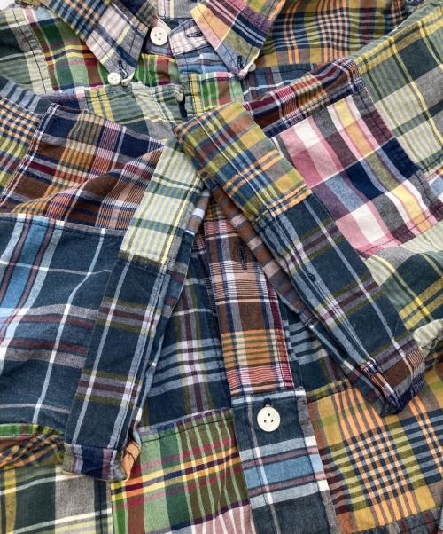 RALPH LAUREN（ラルフローレン）RALPH LAUREN (ラルフローレン) パッチワークシャツ マルチカラー サイズ:XLの古着・服飾アイテム