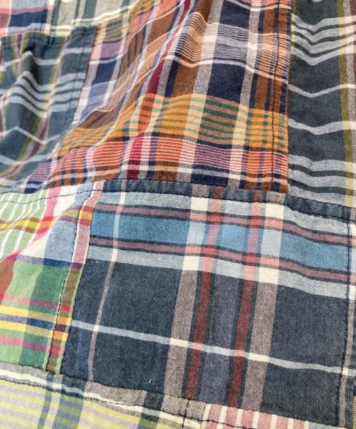 RALPH LAUREN（ラルフローレン）RALPH LAUREN (ラルフローレン) パッチワークシャツ マルチカラー サイズ:XLの古着・服飾アイテム