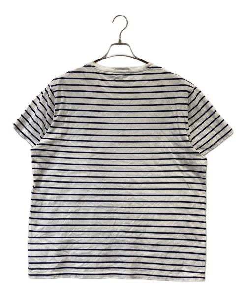 POLO RALPH LAUREN（ポロ・ラルフローレン）POLO RALPH LAUREN (ポロ・ラルフローレン) ボーダーTシャツ ホワイト×ネイビー サイズ:XLの古着・服飾アイテム