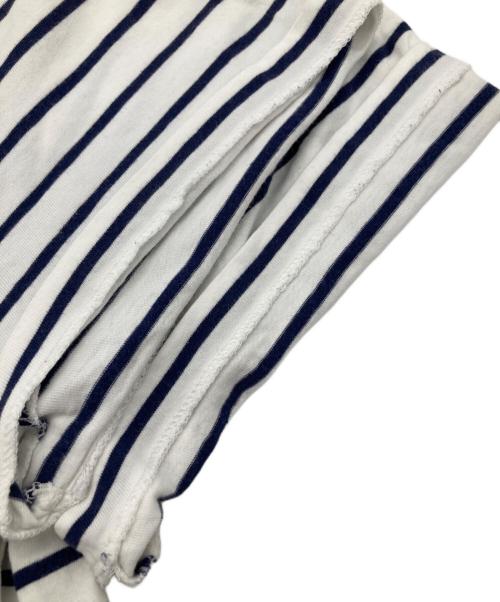 POLO RALPH LAUREN（ポロ・ラルフローレン）POLO RALPH LAUREN (ポロ・ラルフローレン) ボーダーTシャツ ホワイト×ネイビー サイズ:XLの古着・服飾アイテム