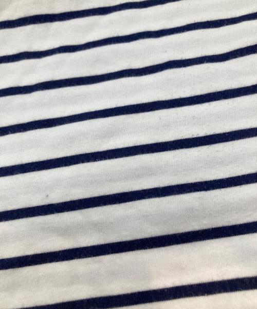 POLO RALPH LAUREN（ポロ・ラルフローレン）POLO RALPH LAUREN (ポロ・ラルフローレン) ボーダーTシャツ ホワイト×ネイビー サイズ:XLの古着・服飾アイテム