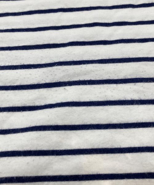 POLO RALPH LAUREN（ポロ・ラルフローレン）POLO RALPH LAUREN (ポロ・ラルフローレン) ボーダーTシャツ ホワイト×ネイビー サイズ:XLの古着・服飾アイテム