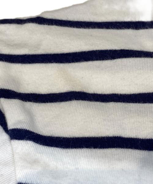 POLO RALPH LAUREN（ポロ・ラルフローレン）POLO RALPH LAUREN (ポロ・ラルフローレン) ボーダーTシャツ ホワイト×ネイビー サイズ:XLの古着・服飾アイテム