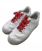 NIKE×SUPREMEナイキ×シュプリーム）の古着「Air Force 1 Low　エアフォースワンロー ローカットスニーカー  CU9225-100」｜ホワイト