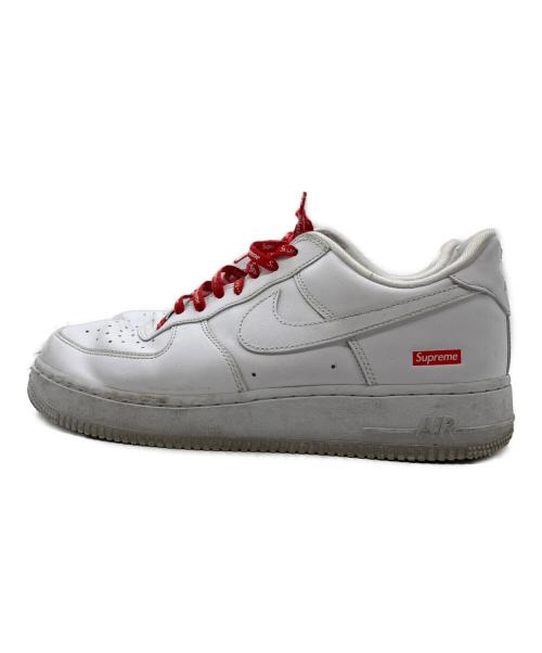 NIKE（ナイキ）NIKE (ナイキ) Supreme (シュプリーム) Air Force 1 Low　エアフォースワンロー ローカットスニーカー  CU9225-100 ホワイト サイズ:28.5㎝の古着・服飾アイテム