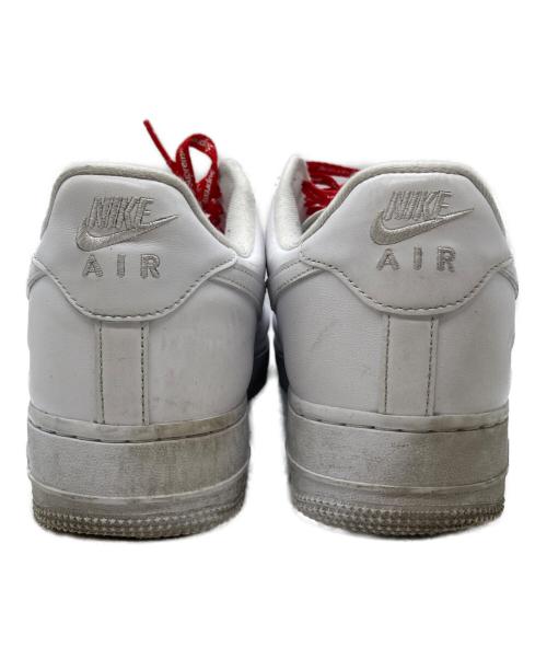 NIKE（ナイキ）NIKE (ナイキ) Supreme (シュプリーム) Air Force 1 Low　エアフォースワンロー ローカットスニーカー  CU9225-100 ホワイト サイズ:28.5㎝の古着・服飾アイテム