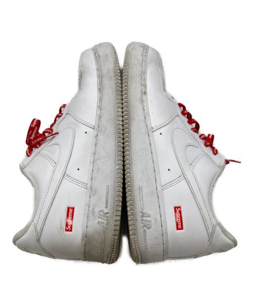 NIKE（ナイキ）NIKE (ナイキ) Supreme (シュプリーム) Air Force 1 Low　エアフォースワンロー ローカットスニーカー  CU9225-100 ホワイト サイズ:28.5㎝の古着・服飾アイテム