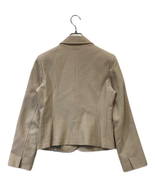 BURBERRY LONDON（バーバリーロンドン）BURBERRY LONDON (バーバリーロンドン) 1Bテーラードジャケット ベージュ サイズ:40の古着・服飾アイテム