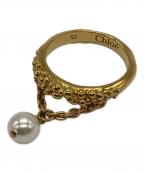 Chloeクロエ）の古着「パール付リング」
