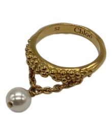 Chloe（クロエ）の古着「パール付リング」