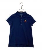 POLO RALPH LAURENポロ・ラルフローレン）の古着「ポロベア刺繍ポロシャツ」｜ネイビー
