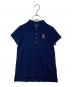 POLO RALPH LAUREN（ポロ・ラルフローレン）の古着「ポロベア刺繍ポロシャツ」｜ネイビー