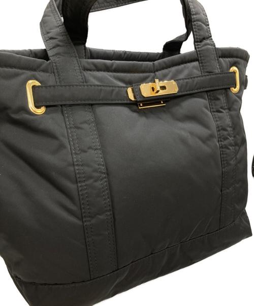 SITA PARANTICA（シータパランティカ）sita parantica (シータパランティカ) ミニトートバッグ TOTE-PE-S ブラックの古着・服飾アイテム