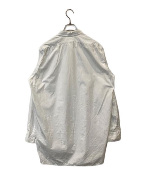 HEUGN（ユーゲン）HEUGN (ユーゲン) james コットンポプリンレギュラーカラーシャツ SHIRT 001 ホワイト サイズ:2の古着・服飾アイテム