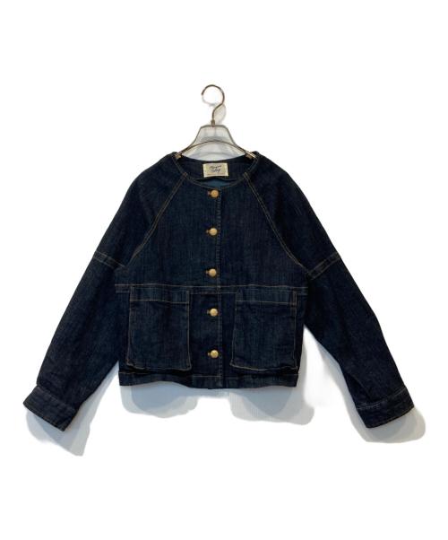 Margaux（マルゴー）Margaux (マルゴー) デニムジャケット インディゴ サイズ:表記がないため不明の古着・服飾アイテム