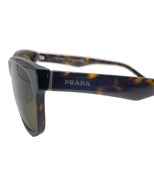 PRADA（プラダ）PRADA (プラダ) サングラス SPR24L-A ダークブラウン サイズ:56□18の古着・服飾アイテム