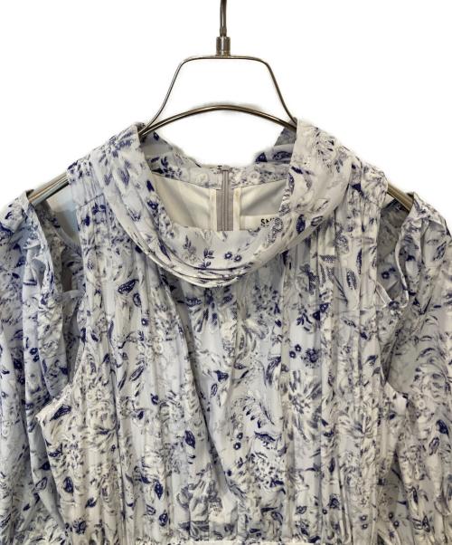 Snidel（スナイデル）Snidel (スナイデル) コールドショルダーロングワンピース SWFO261040 ラベンダーの古着・服飾アイテム