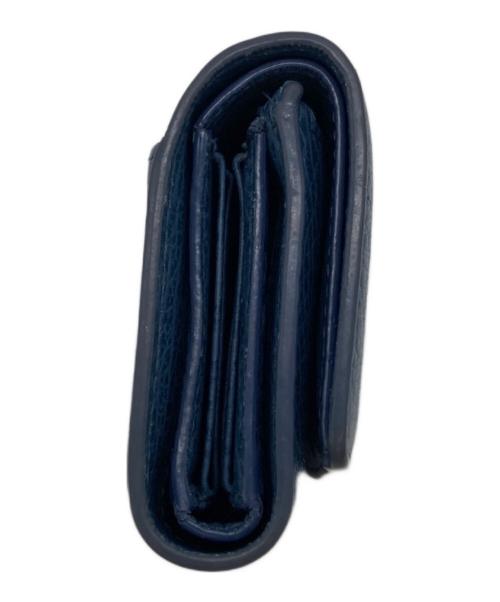 Maison Margiela（メゾンマルジェラ）Maison Margiela (メゾンマルジェラ) 4ステッチ 三つ折り ウォレット SA3UI0010 ブルーの古着・服飾アイテム
