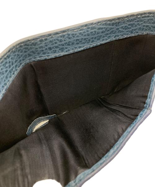 Maison Margiela（メゾンマルジェラ）Maison Margiela (メゾンマルジェラ) 4ステッチ 三つ折り ウォレット SA3UI0010 ブルーの古着・服飾アイテム