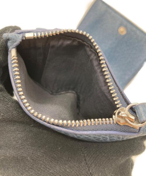 Maison Margiela（メゾンマルジェラ）Maison Margiela (メゾンマルジェラ) 4ステッチ 三つ折り ウォレット SA3UI0010 ブルーの古着・服飾アイテム