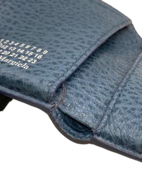 Maison Margiela（メゾンマルジェラ）Maison Margiela (メゾンマルジェラ) 4ステッチ 三つ折り ウォレット SA3UI0010 ブルーの古着・服飾アイテム