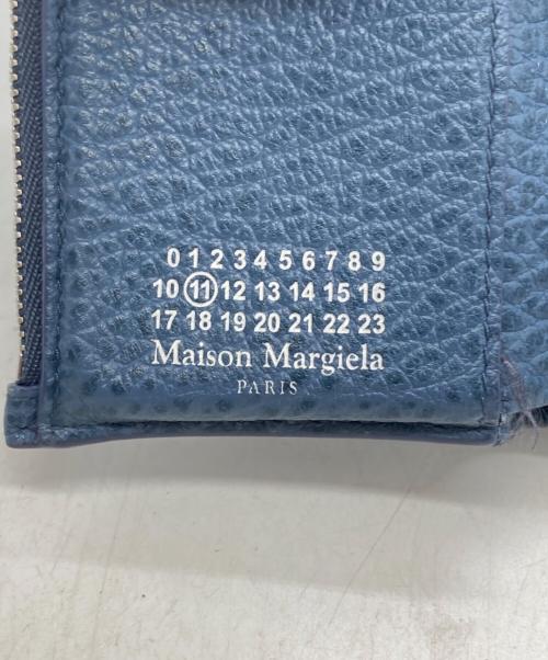Maison Margiela（メゾンマルジェラ）Maison Margiela (メゾンマルジェラ) 4ステッチ 三つ折り ウォレット SA3UI0010 ブルーの古着・服飾アイテム