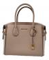 MICHAEL KORS（マイケルコース）の古着「マーサー・ベルテッド・サッチェル　30S9GM9S2T」｜ピンクベージュ