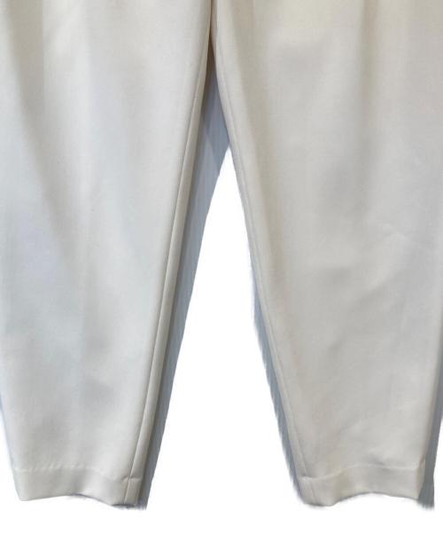 SOEJU（ソージュ）SOEJU (ソージュ) タックパンツ S-00-PT-001 アイボリー サイズ:Sの古着・服飾アイテム