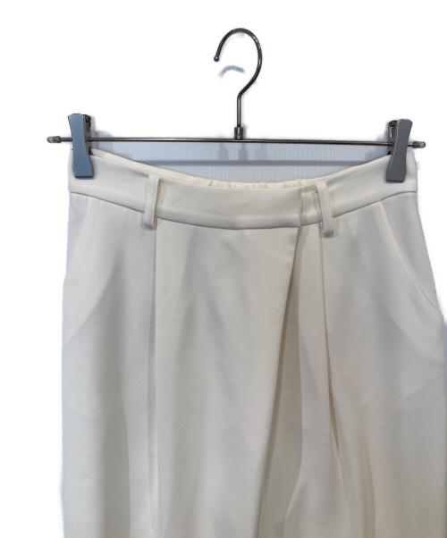 SOEJU（ソージュ）SOEJU (ソージュ) タックパンツ S-00-PT-001 アイボリー サイズ:Sの古着・服飾アイテム
