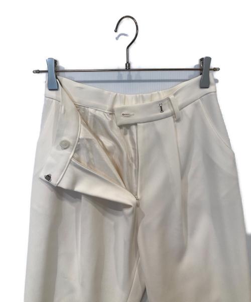 SOEJU（ソージュ）SOEJU (ソージュ) タックパンツ S-00-PT-001 アイボリー サイズ:Sの古着・服飾アイテム