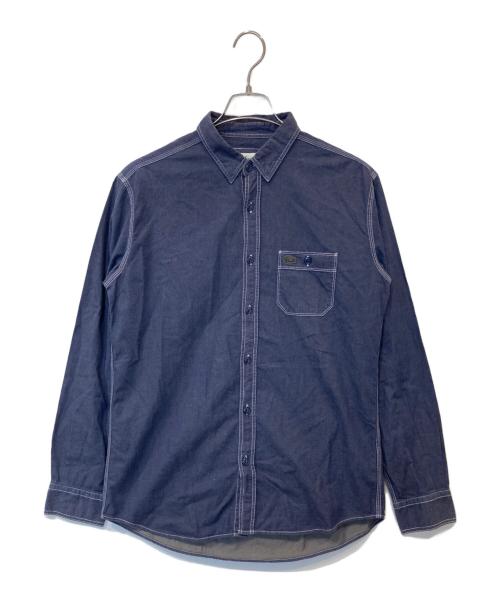 LACOSTE（ラコステ）LACOSTE (ラコステ) 長袖シャツ　CH613E ネイビー サイズ:4の古着・服飾アイテム