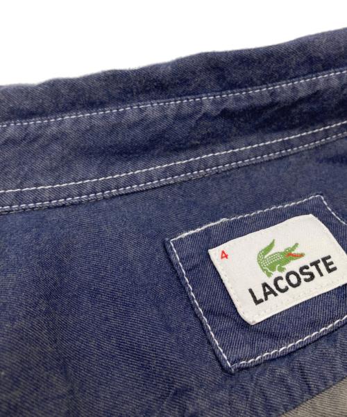 LACOSTE（ラコステ）LACOSTE (ラコステ) 長袖シャツ　CH613E ネイビー サイズ:4の古着・服飾アイテム