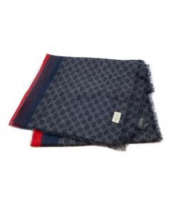 中古・古着通販】GUCCI (グッチ) インターロッキングGカシミヤマフラー