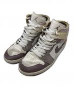 NIKEナイキ）の古着「Air Jordan 1 Mid SE Craft　ハイカットスニーカー DM9652-102」｜グレー