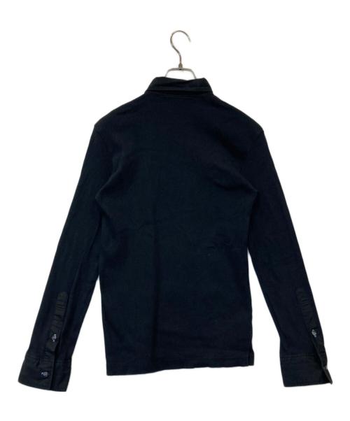 BURBERRY BLACK LABEL（バーバリーブラックレーベル）BURBERRY BLACK LABEL (バーバリーブラックレーベル) ポロシャツ ブラック サイズ:2の古着・服飾アイテム
