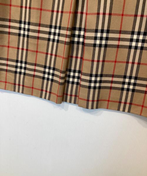 Burberry's（バーバリーズ）Burberry's (バーバリー) ノバチェックスカート ブラウン サイズ:表記がないため不明の古着・服飾アイテム
